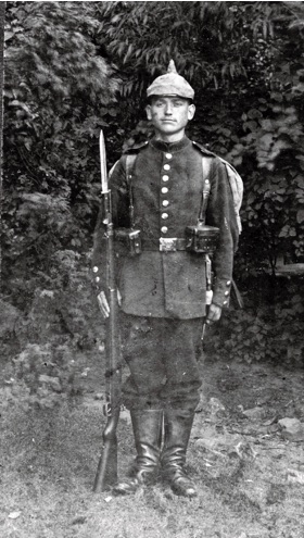Soldat Hermann Köhler, im 1. Weltkrieg gefallen