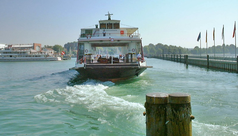 Fährschiff Bodensee, Friedrichshafen 07/2006